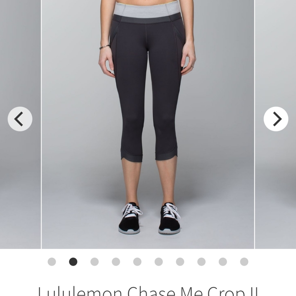 Lululemon Chase Me Crop II